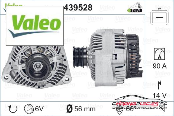 Achat de VALEO 439528 Alternateur pas chères