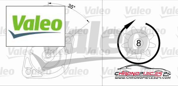 Achat de VALEO 455607 Démarreur pas chères