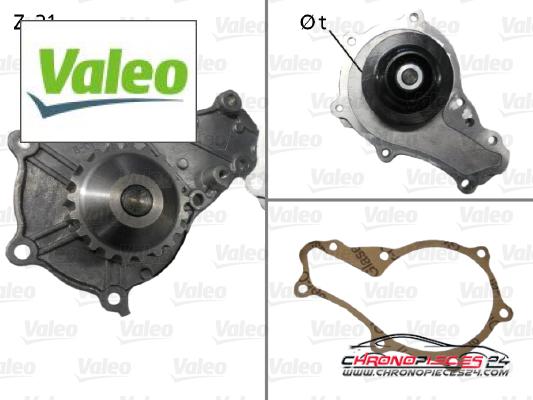 Achat de VALEO 506714 Pompe à eau pas chères