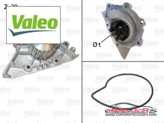 Achat de VALEO 506720 Pompe à eau pas chères