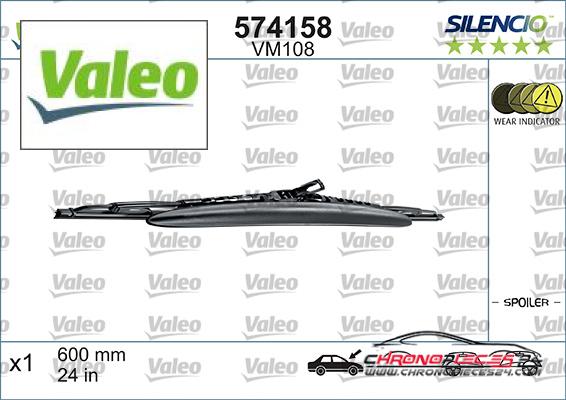 Achat de VALEO 574158 Balai d'essuie-glace pas chères