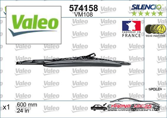 Achat de VALEO 574158 Balai d'essuie-glace pas chères