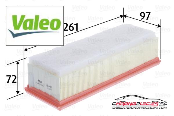 Achat de VALEO 585417 Filtre à air pas chères