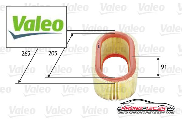 Achat de VALEO 585647 Filtre à air pas chères