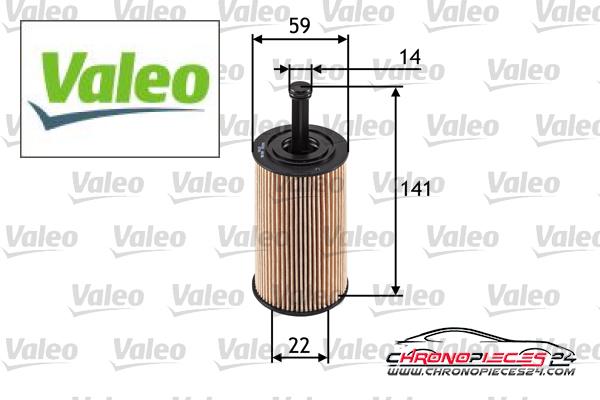 Achat de VALEO 586509 Filtre à huile pas chères