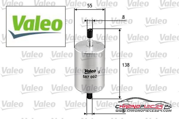 Achat de VALEO 587002 Filtre à carburant pas chères