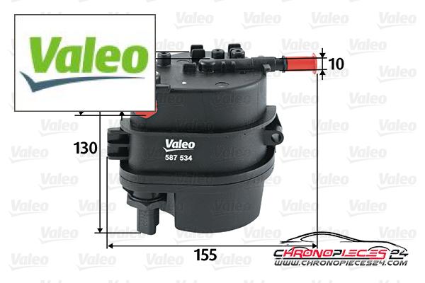 Achat de VALEO 587534 Filtre à carburant pas chères