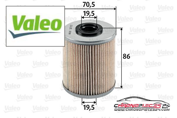 Achat de VALEO 587917 Filtre à carburant pas chères