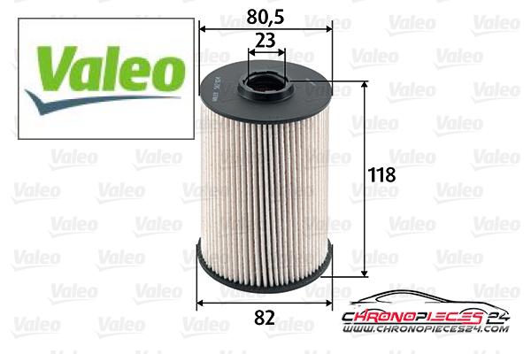 Achat de VALEO 587924 Filtre à carburant pas chères