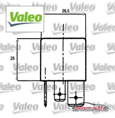 Achat de VALEO 643827 Relais, courant de travail pas chères