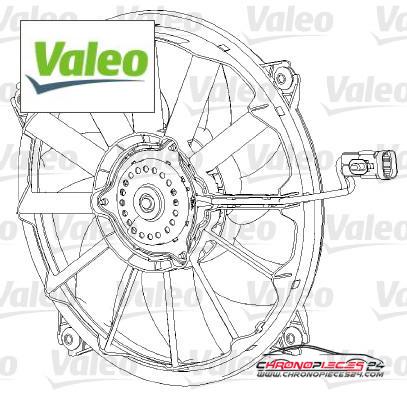 Achat de VALEO 696091 Ventilateur, refroidissement du moteur pas chères