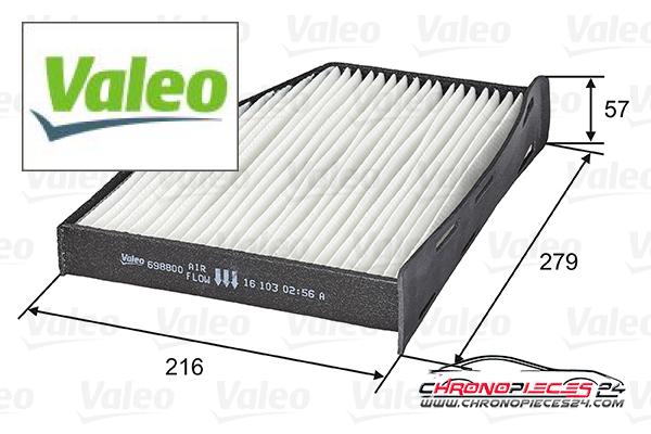 Achat de VALEO 698800 Filtre, air de l'habitacle pas chères