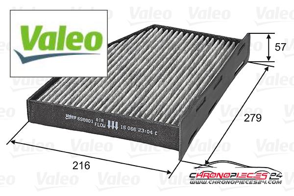 Achat de VALEO 698801 Filtre, air de l'habitacle pas chères