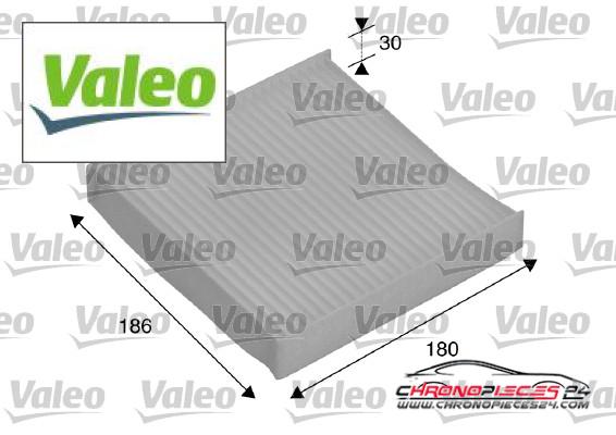 Achat de VALEO 698886 Filtre, air de l'habitacle pas chères