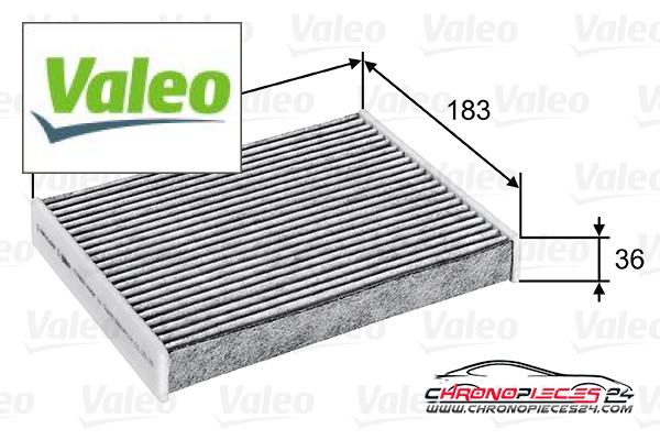 Achat de VALEO 715802 Filtre, air de l'habitacle pas chères