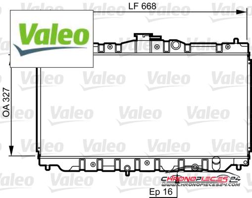 Achat de VALEO 730423 Radiateur, refroidissement du moteur pas chères