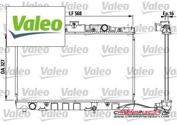 Achat de VALEO 730468 Radiateur, refroidissement du moteur pas chères