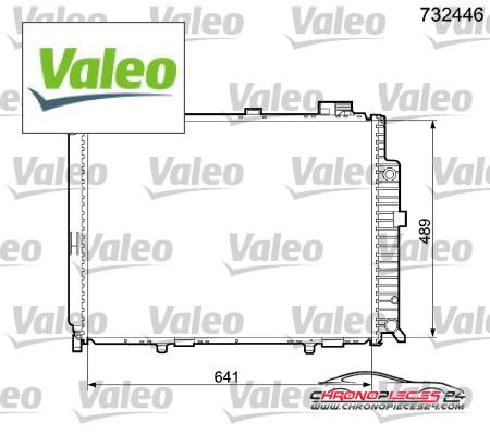 Achat de VALEO 732446 Radiateur, refroidissement du moteur pas chères