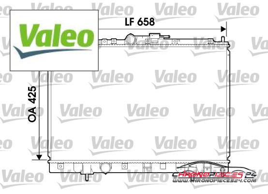 Achat de VALEO 734198 Radiateur, refroidissement du moteur pas chères