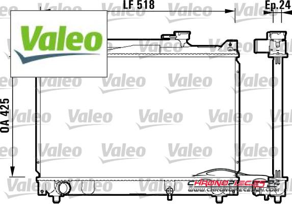 Achat de VALEO 734213 Radiateur, refroidissement du moteur pas chères