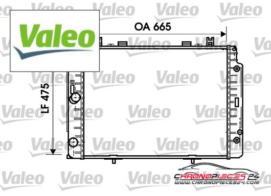 Achat de VALEO 734631 Radiateur, refroidissement du moteur pas chères