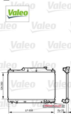 Achat de VALEO 734702 Radiateur, refroidissement du moteur pas chères