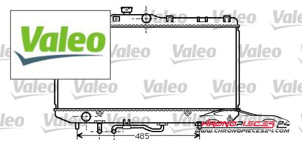 Achat de VALEO 734839 Radiateur, refroidissement du moteur pas chères