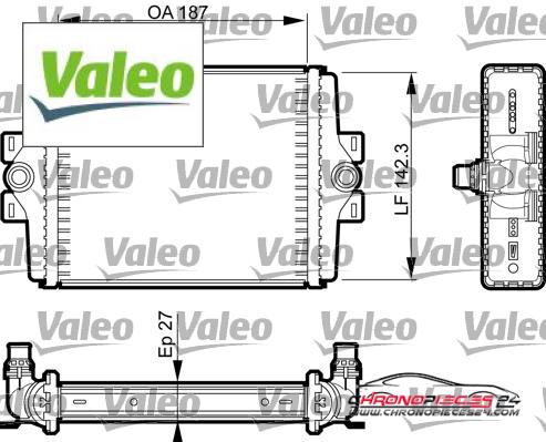 Achat de VALEO 735467 Radiateur, refroidissement du moteur pas chères