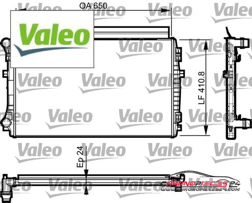 Achat de VALEO 735558 Radiateur, refroidissement du moteur pas chères