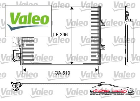 Achat de VALEO 814061 Condenseur, climatisation pas chères