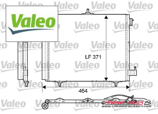 Achat de VALEO 814095 Condenseur, climatisation pas chères