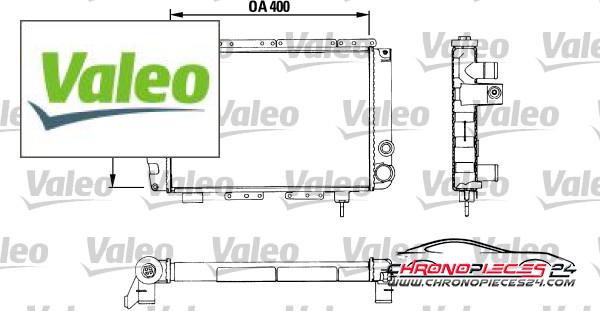 Achat de VALEO 883282 Radiateur, refroidissement du moteur pas chères