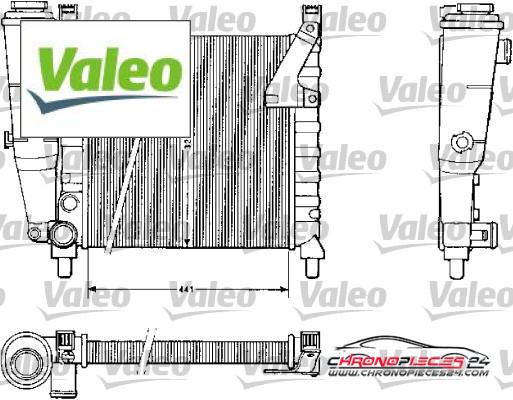 Achat de VALEO 883813 Radiateur, refroidissement du moteur pas chères