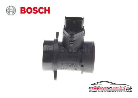 Achat de BOSCH 0 281 002 619 Débitmètre de masse d'air pas chères