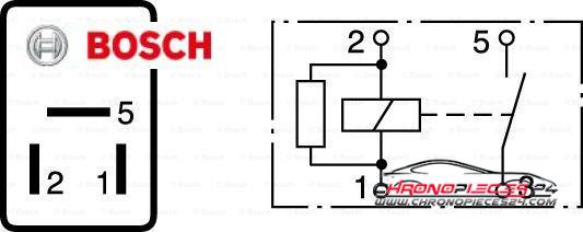 Achat de BOSCH 0 332 011 007 Relais pas chères