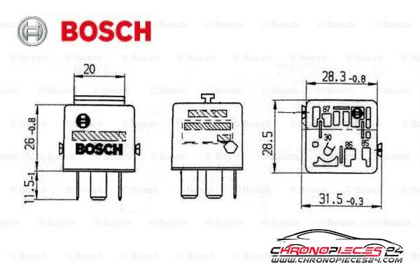 Achat de BOSCH 0 332 019 456 Minuterie multifonctions pas chères