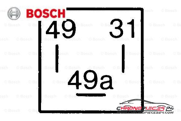 Achat de BOSCH 0 335 200 038 Centrale clignotante pas chères