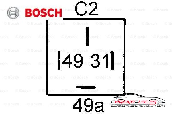 Achat de BOSCH 0 335 200 041 Centrale clignotante pas chères