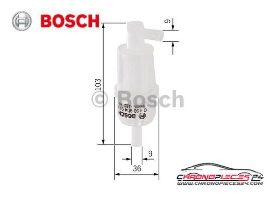 Achat de BOSCH 0 450 904 077 Filtre à carburant pas chères