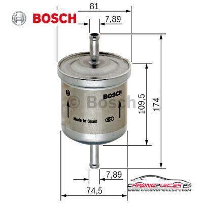 Achat de BOSCH 0 450 905 318 Filtre à carburant pas chères