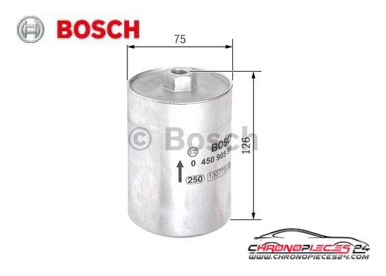 Achat de BOSCH 0 450 905 906 Filtre à carburant pas chères