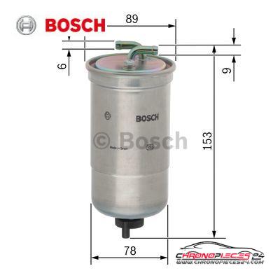 Achat de BOSCH 0 450 906 172 Filtre à carburant pas chères