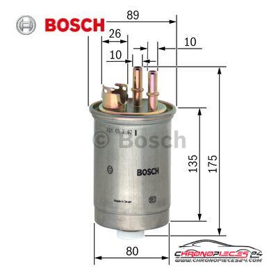 Achat de BOSCH 0 450 906 357 Filtre à carburant pas chères