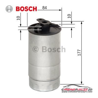 Achat de BOSCH 0 450 906 451 Filtre à carburant pas chères