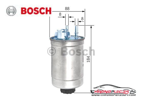 Achat de BOSCH 0 450 906 452 Filtre à carburant pas chères