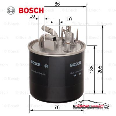 Achat de BOSCH 0 450 906 459 Filtre à carburant pas chères