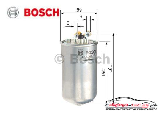 Achat de BOSCH 0 450 906 503 Filtre à carburant pas chères