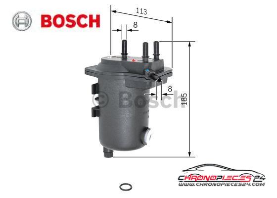 Achat de BOSCH 0 450 907 012 Filtre à carburant pas chères