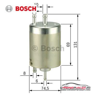 Achat de BOSCH 0 450 915 001 Filtre à carburant pas chères