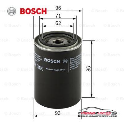 Achat de BOSCH 0 451 103 219 Filtre à huile pas chères